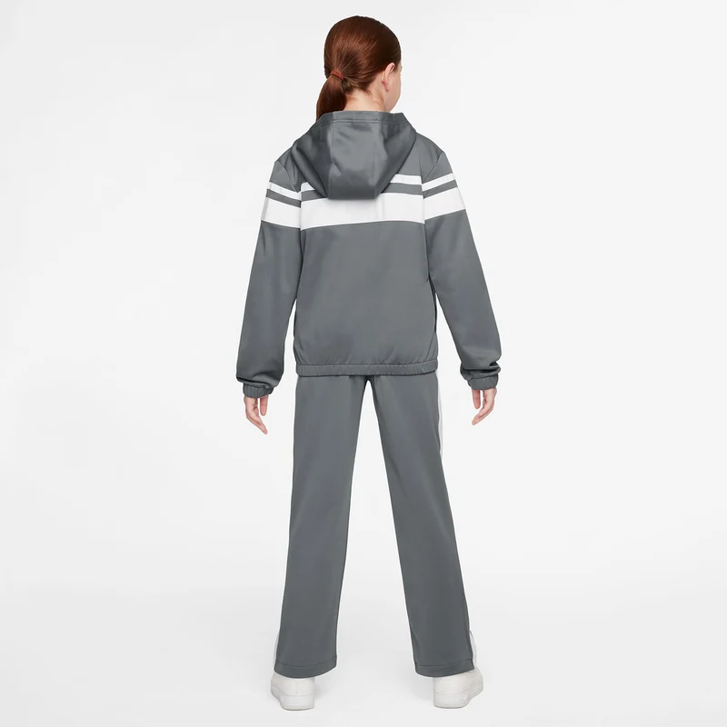 Sportswear Trainingsanzug Kinder - grau, weiß