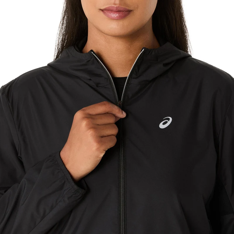 Core Laufjacke Damen - schwarz