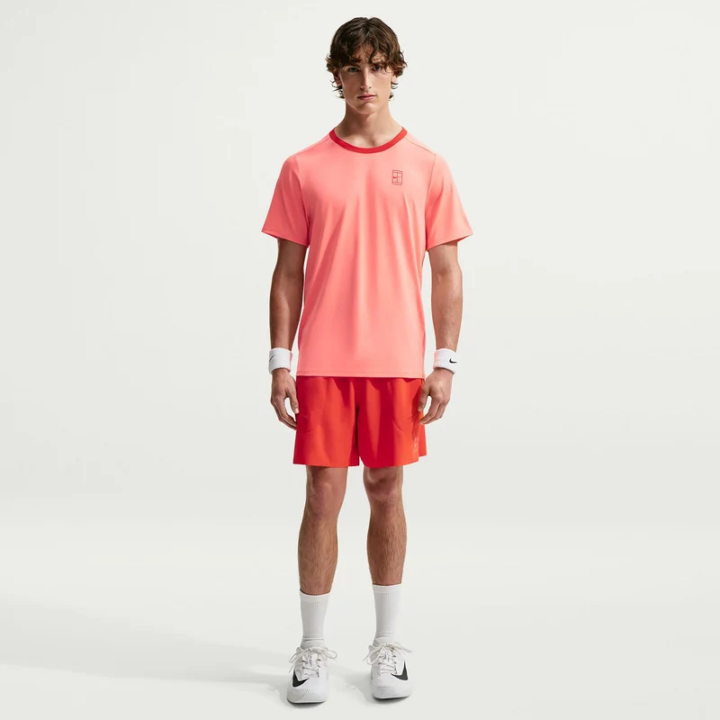 Carlos Alcaraz Court Dri-FIT Advantage T-Shirt Herren - koralle