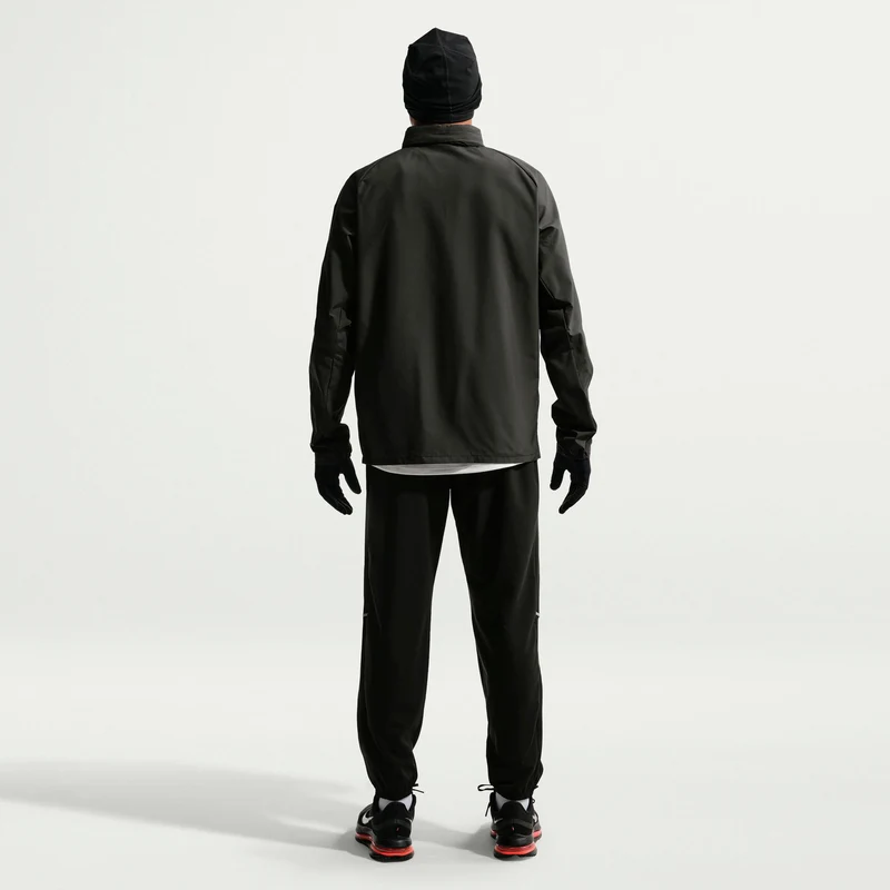 Miler Laufjacke Herren - schwarz, schwarz