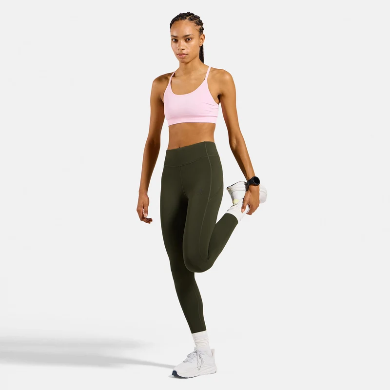 Essential Lauftight Damen - dunkelgrün