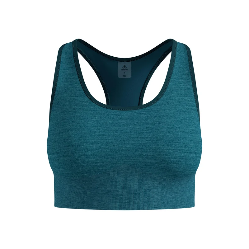 Seamless Medium Padded Sport Sport-BH Damen - petrol