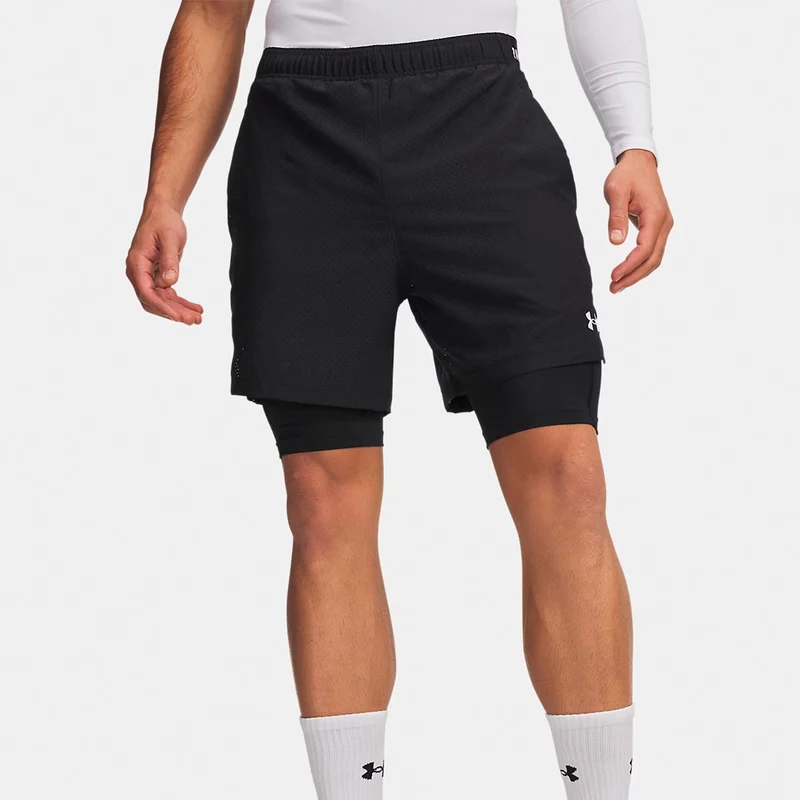 Vanish Woven 2.0 2n1 Shorts Herren - schwarz, weiß