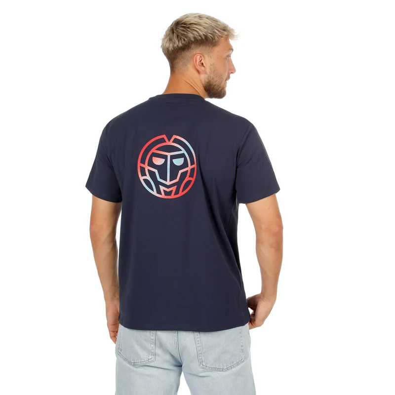 Out of Control Backprint Logo T-Shirt Herren-dunkelblau