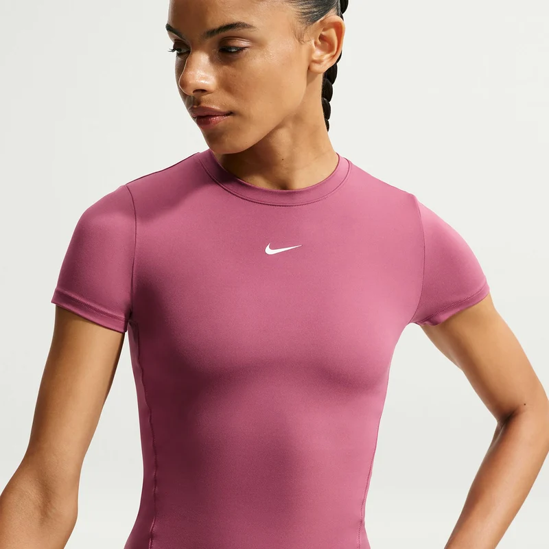 One Fitted T-Shirt Damen - mauve