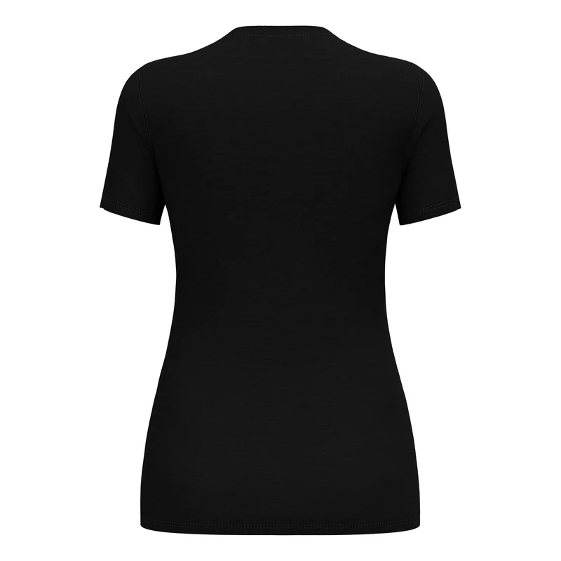 Merino 160 Baselayer Crew Laufshirt Damen - schwarz