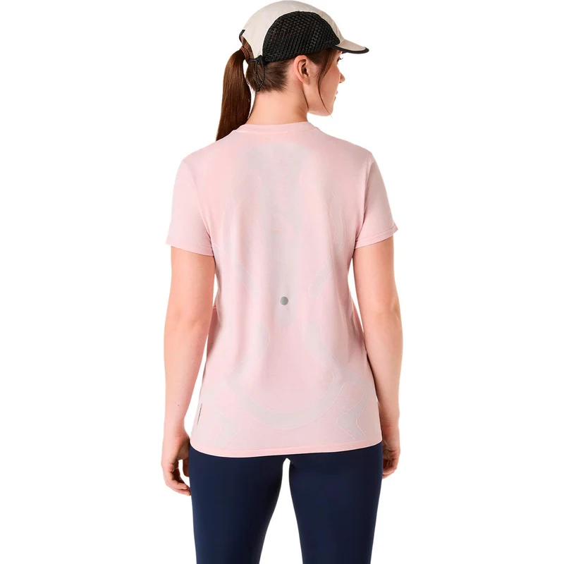 Road Seamless Laufshirt Damen - rosa, pink