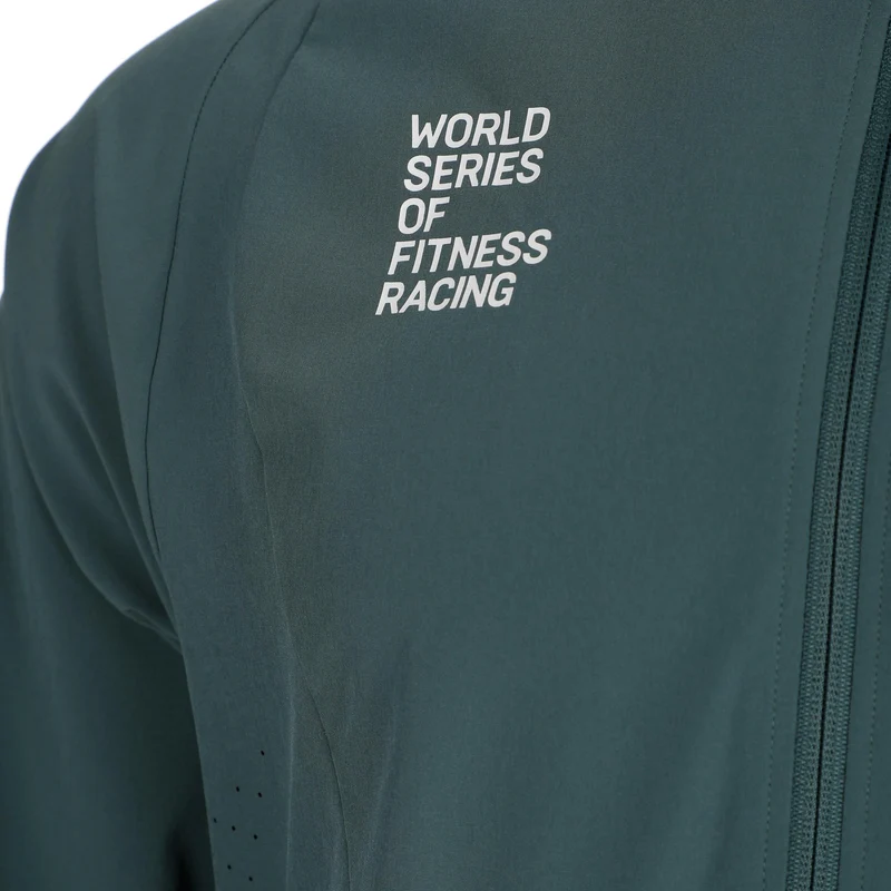 HYROX PWRMODE Laufjacke Herren - grün