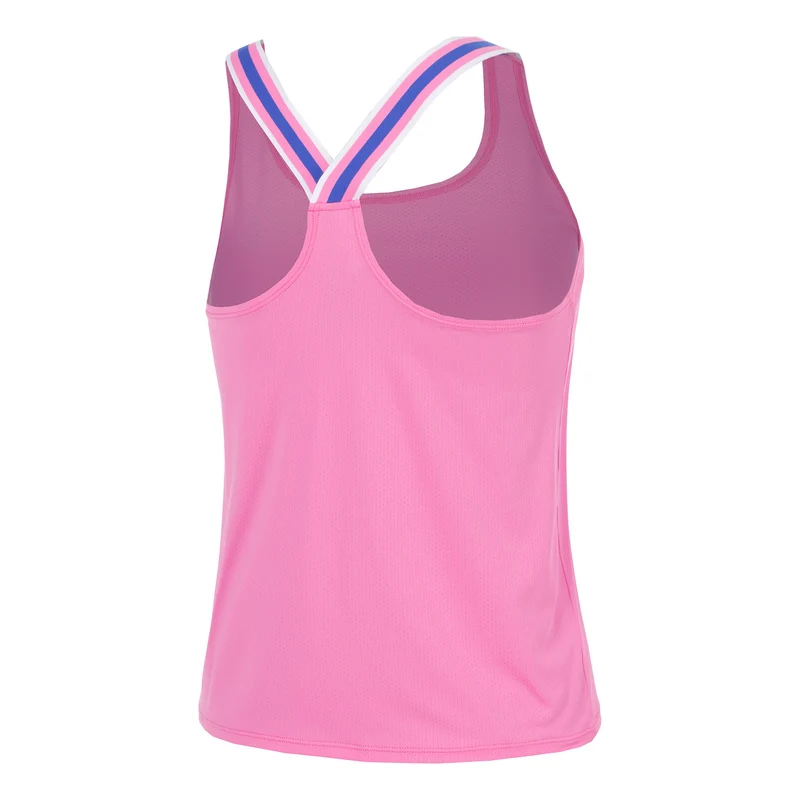 Serve & Volley 2.0 Tank-Top Damen - pink, weiß