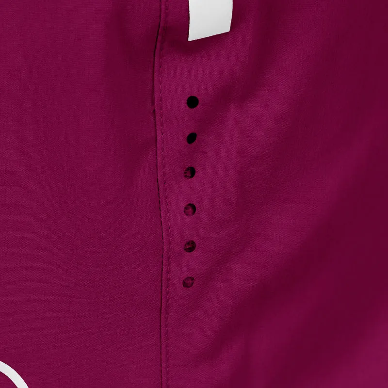 Drop 7in Shorts Herren-berry, weiß