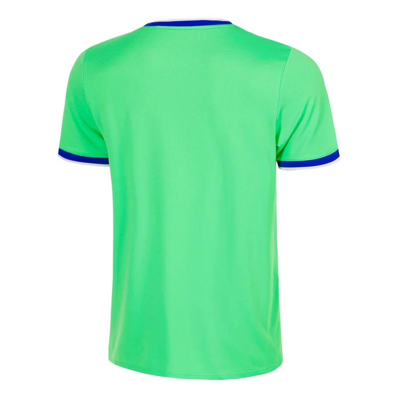 Joy Break Ringer T-Shirt Herren - grün, weiß
