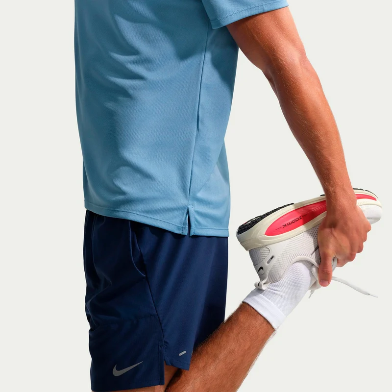 Stride 7in Laufshorts Herren - dunkelblau, silber