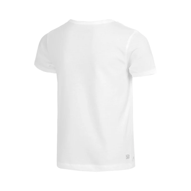 T-Shirt Kinder - weiß, dunkelgrün
