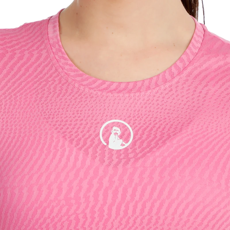 Spin T-Shirt Damen - pink, weiß