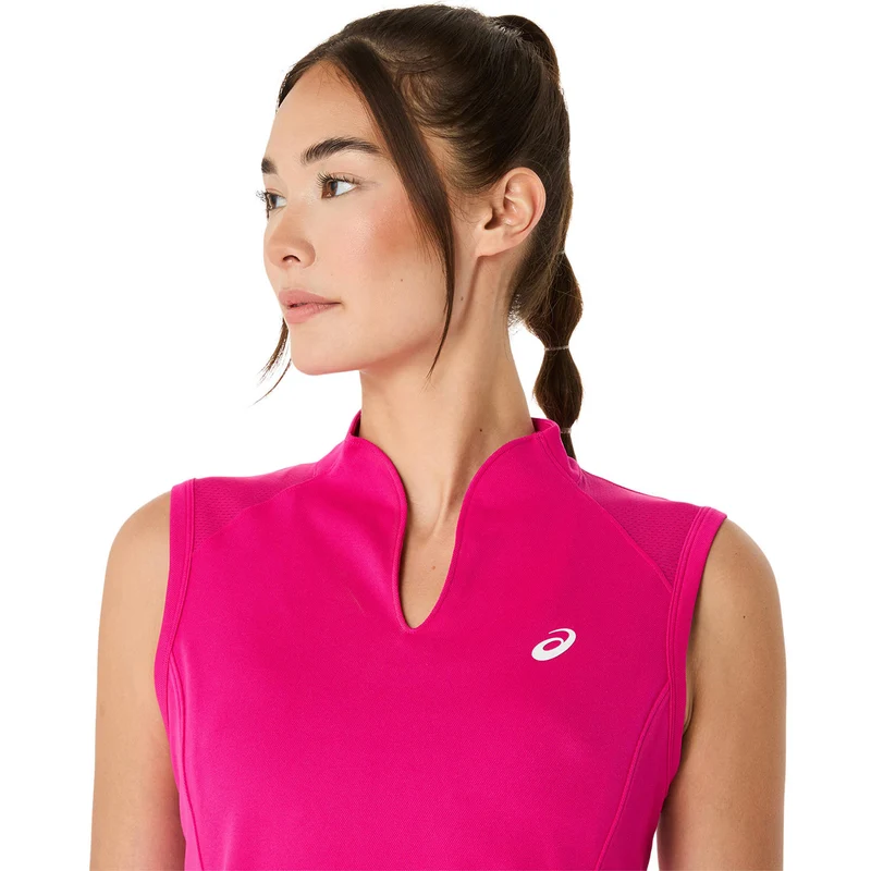 Court Tank-Top Damen-neonpink