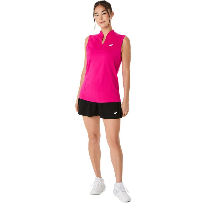 Court Tank-Top Damen-neonpink