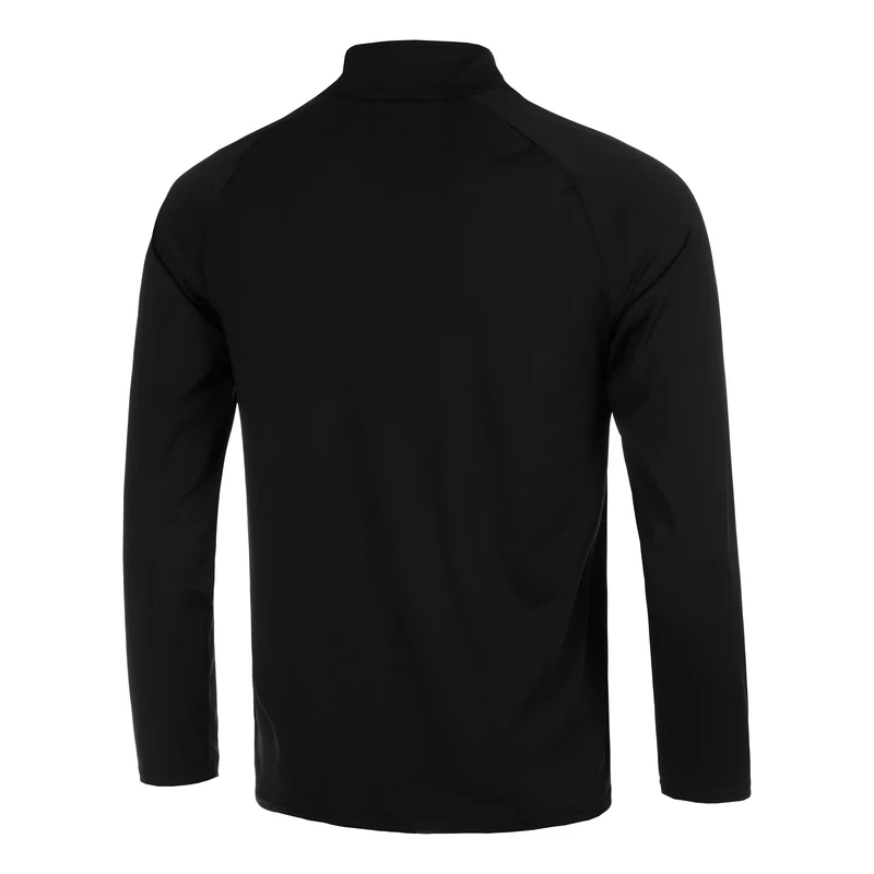 Big Serve 1/4 Zip Longsleeve Herren-Schwarz