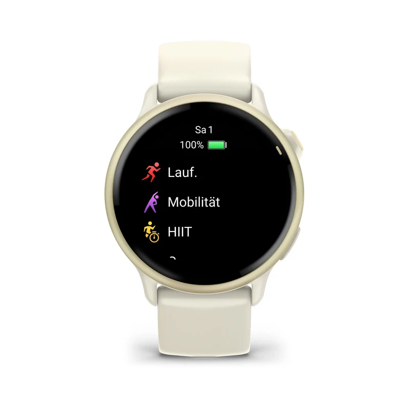 Vivoactive 6 Pulsuhr-Weiß,Gold
