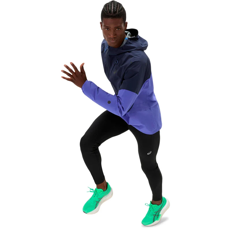 Metarun Waterproof Laufjacke Herren - dunkelblau, blau