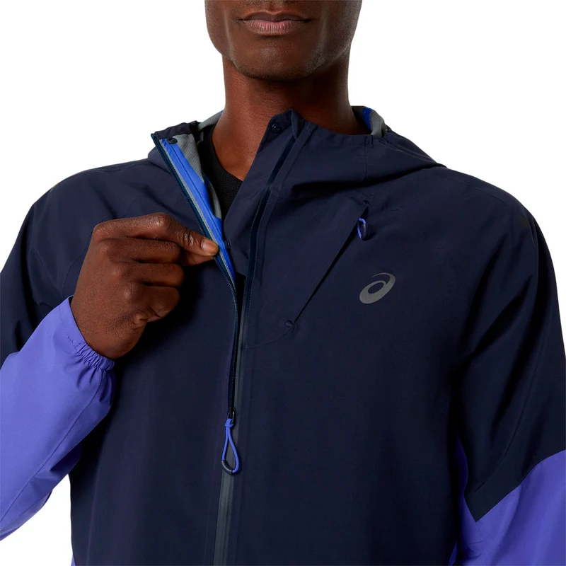 Metarun Waterproof Laufjacke Herren - dunkelblau, blau