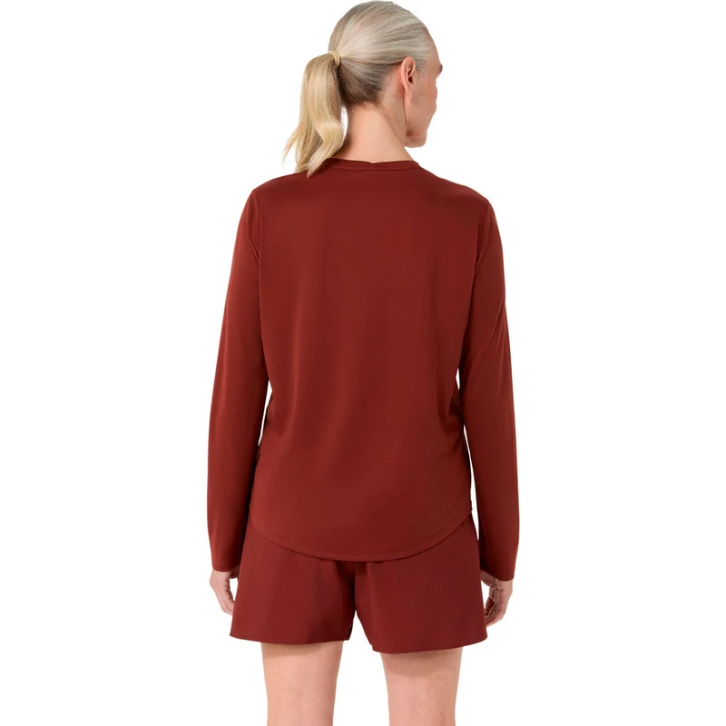 Core Laufshirt Damen - dunkelrot