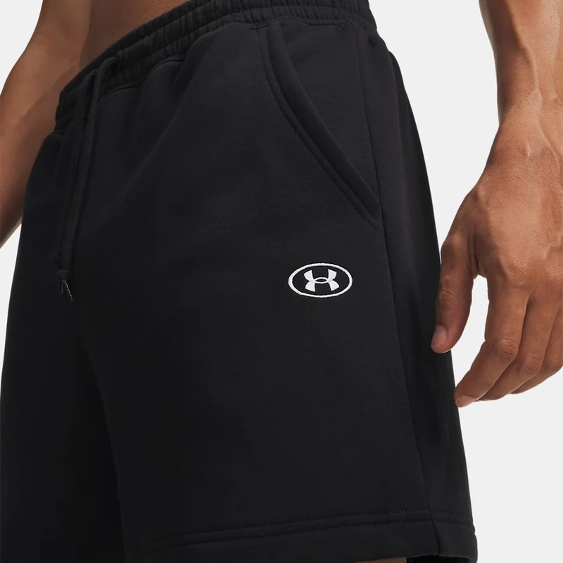 Rival Fleece Shorts Herren - schwarz, weiß