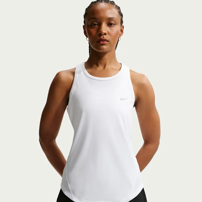 Tempo Laufshirt Damen - weiß, silber