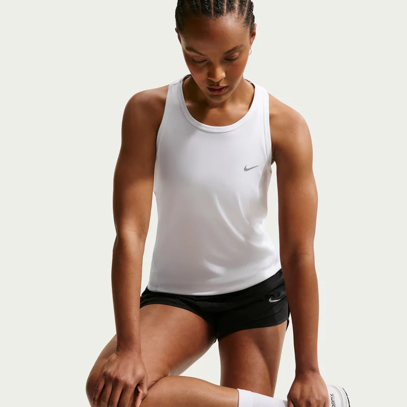 Tempo Laufshirt Damen - weiß, silber