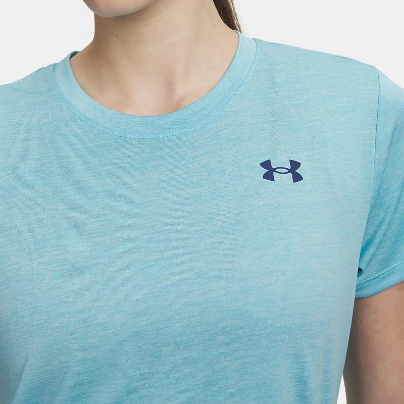 Tech Twist T-Shirt Damen - blau, nachtblau