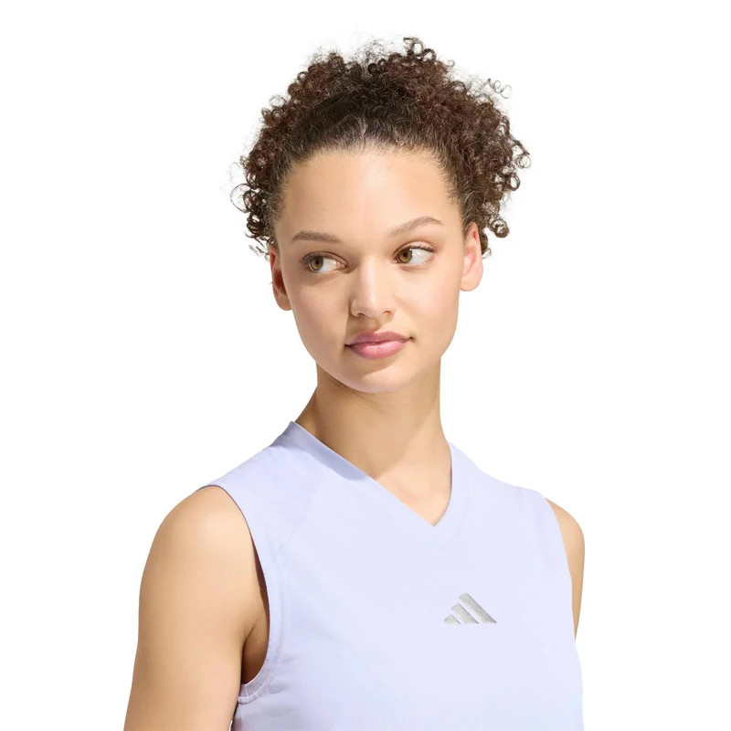 Match Pro Tank-Top Damen - flieder, silber