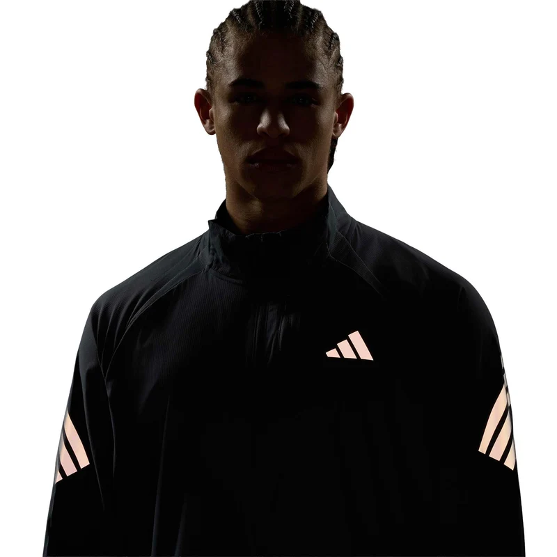 adi365 Laufjacke Herren - blaugrau