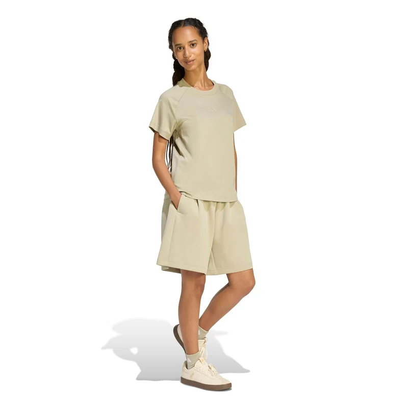 Regular T-Shirt Damen - beige
