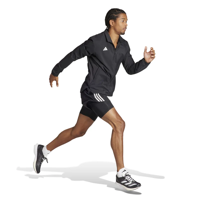 Adizero E Laufjacke Herren-Schwarz