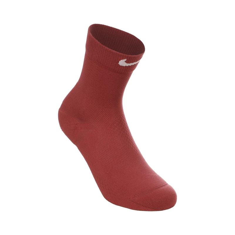 Fast Midweight Crew Laufsocken Unisex - mauve, weiß