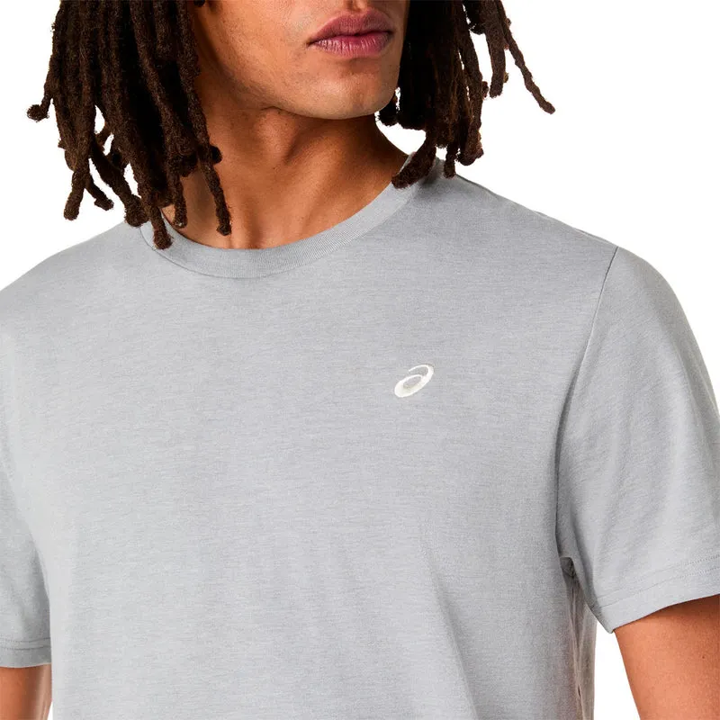 Spiral Embroidery Laufshirt Herren - grau