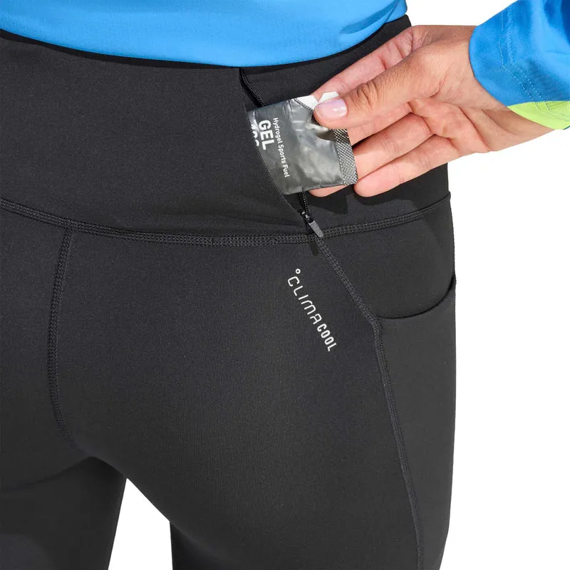 adi365 3/4 Lauftight Damen-schwarz