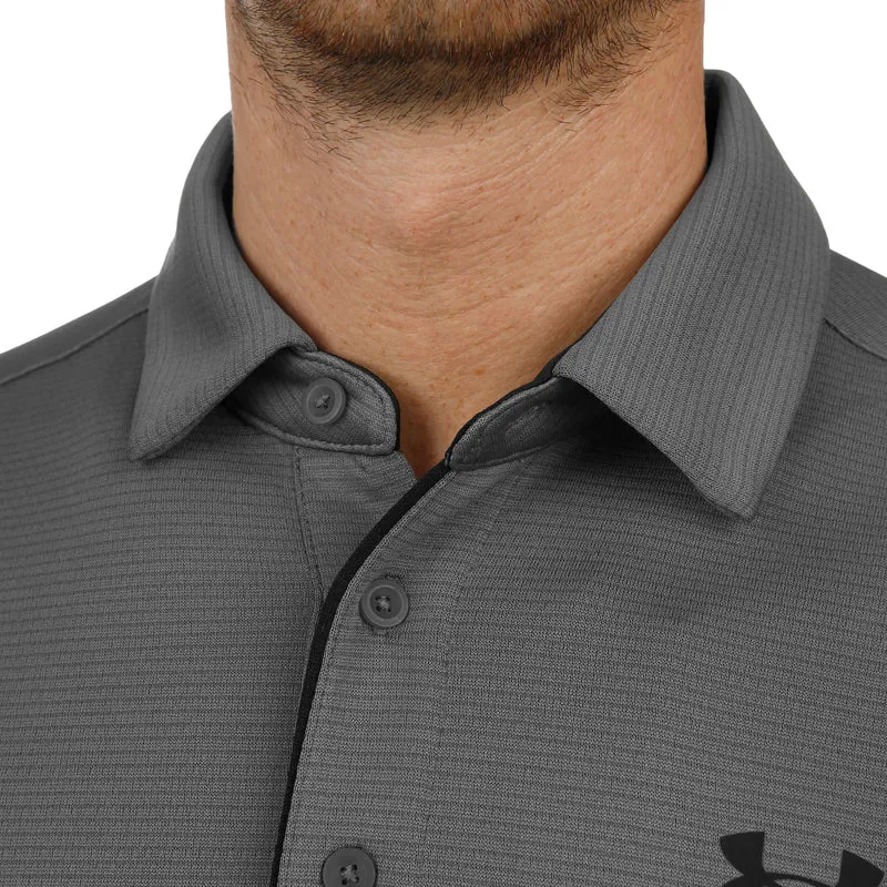 Tech Polo Herren-Grau,Schwarz