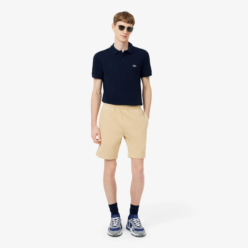 Shorts Herren - beige, grün