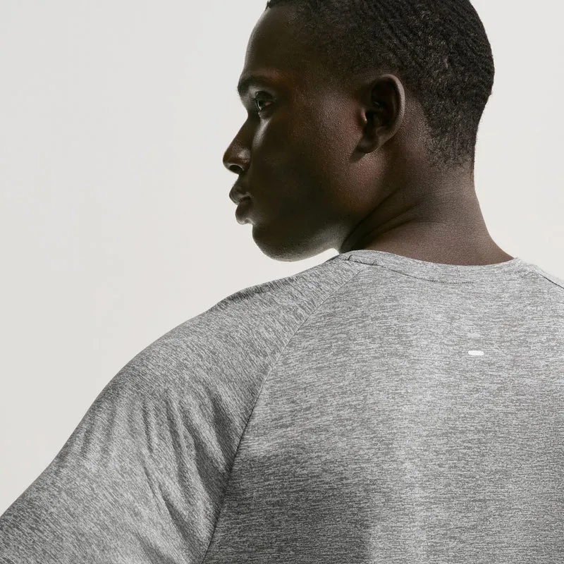 Stride Laufshirt Herren - grau, silber