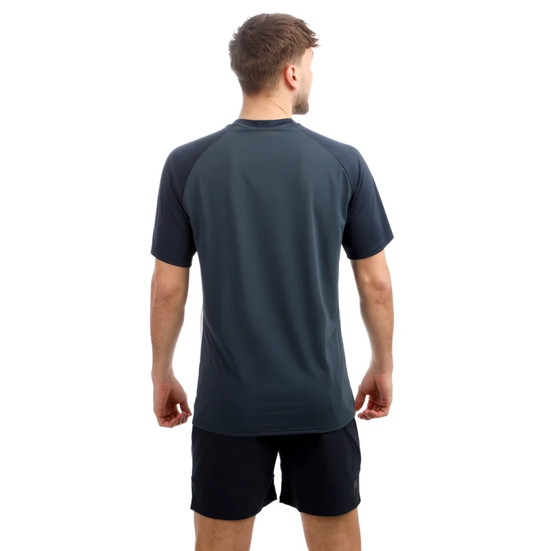 Topspin T-Shirt Herren-dunkelblau, weiß