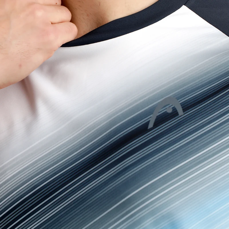 Topspin T-Shirt Herren-dunkelblau, weiß