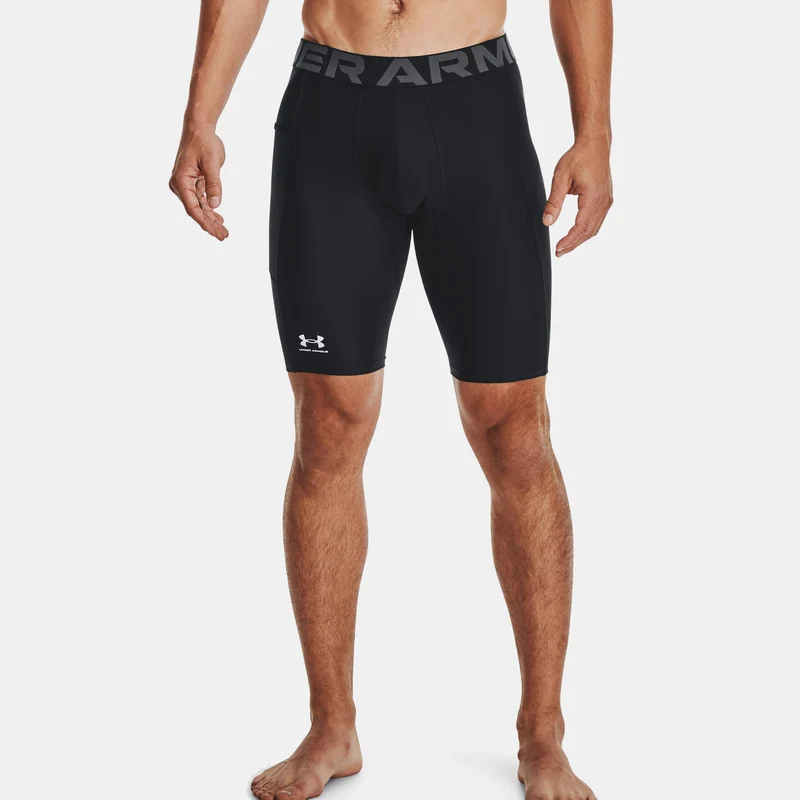 Heatgear Long Shorts Herren-Schwarz