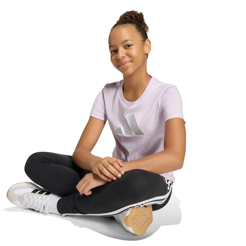 Everyday Glam Graphic T-Shirt Mädchen - flieder, weiß