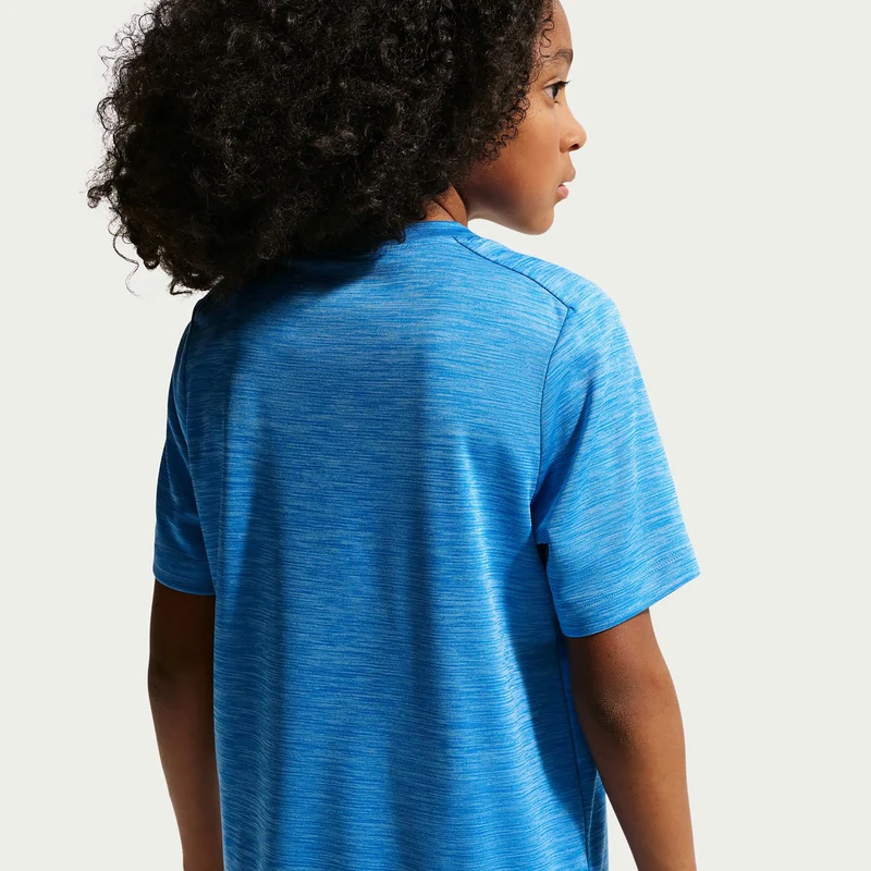 Dri-FIT Multi Heather T-Shirt Kinder - hellblau