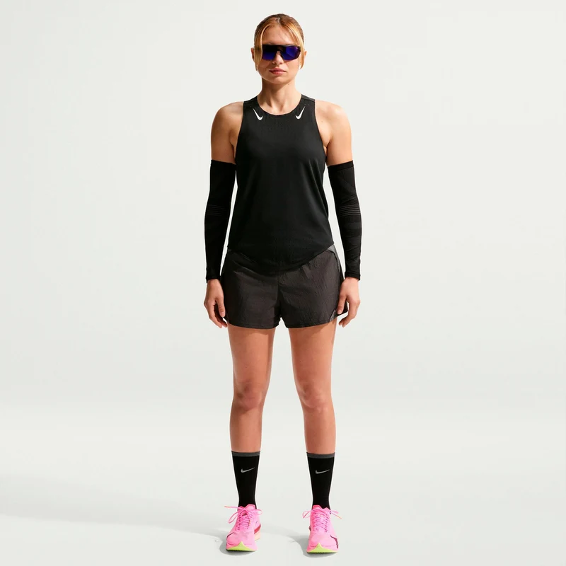 AeroSwift Laufshirt Damen - schwarz, weiß