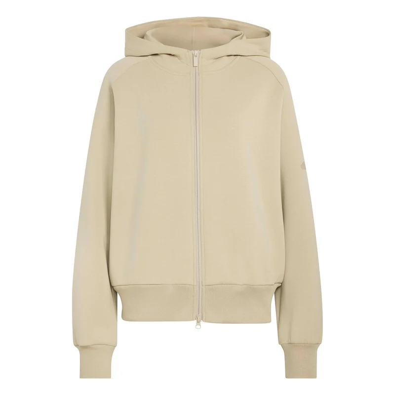 Lux Sweatjacke Damen - beige