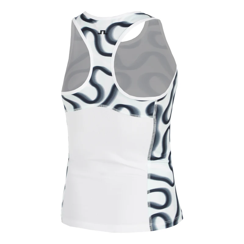 Doris Printed Tank-Top Damen-hellblau