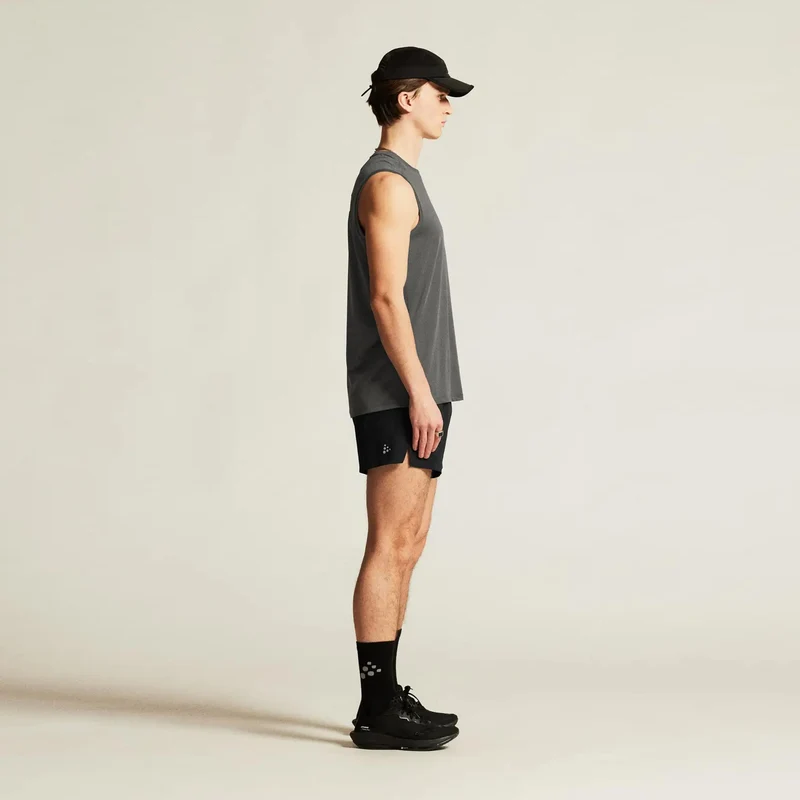 ADV Essence 2in 2 Laufshorts Herren-Schwarz