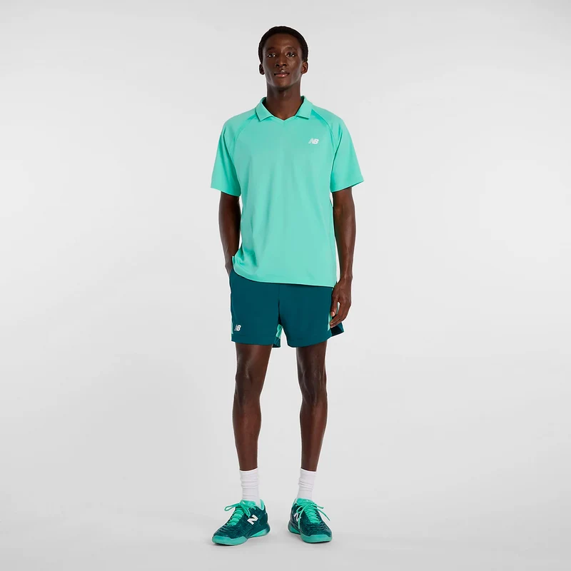 Tournament T-Shirt Herren-mint, weiß