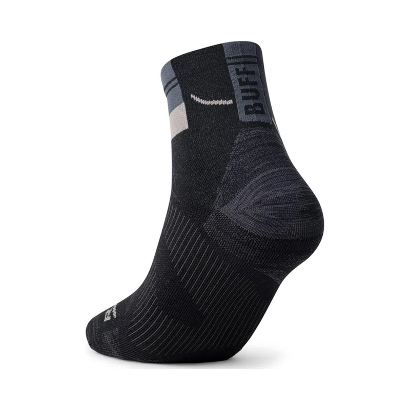 Coolnet Quarter Laufsocken Unisex-schwarz